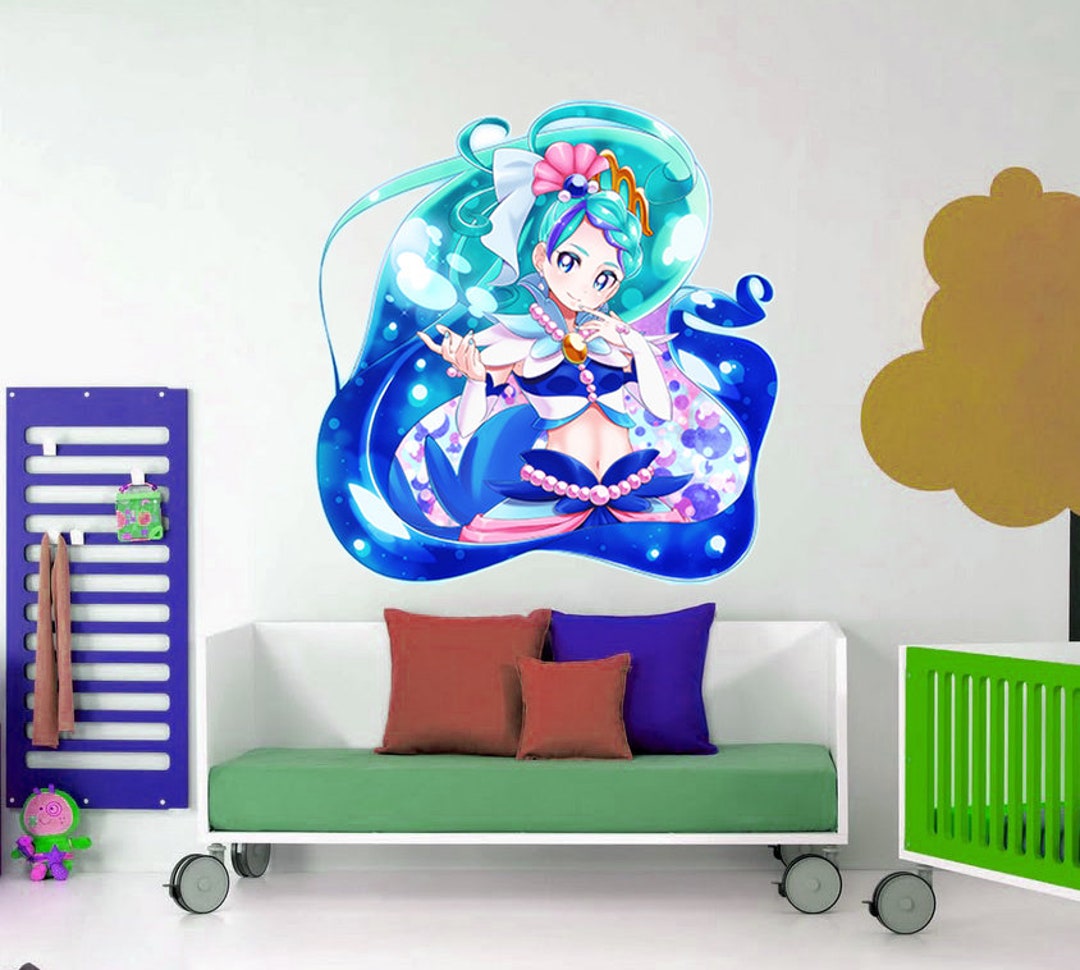 Anime Sticker, Anime Wall Decal - Etsy