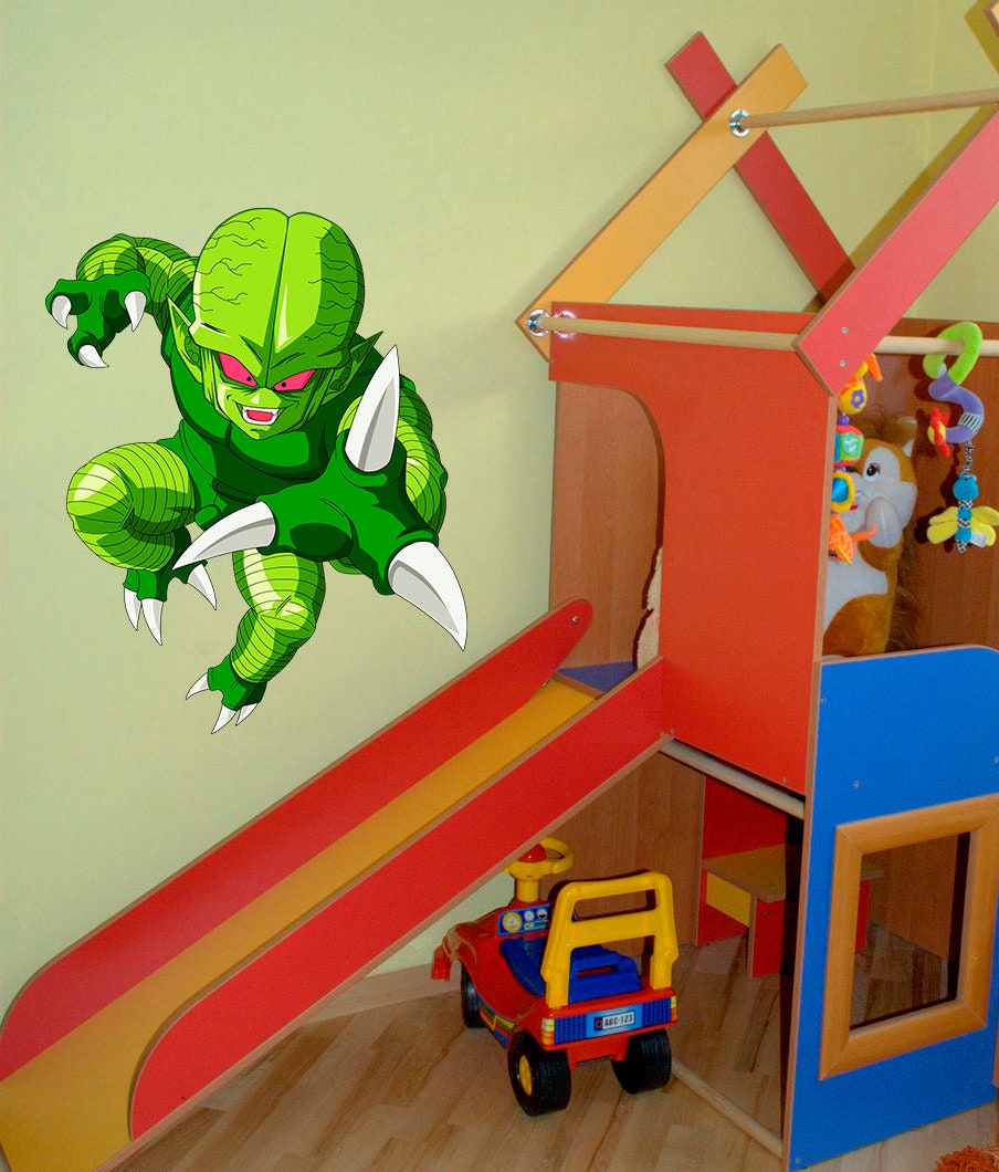 Green Monster Decal Green Monster Sticker Green Monster Wall Etsy