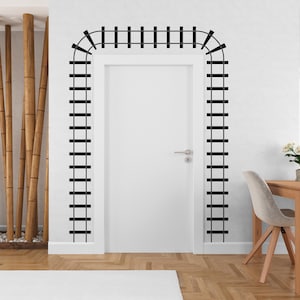 Train Tracks Wall Decal Railroad Vinyl Sticker Track Train Wall Decor Kids Playroom Boys Room Wall Art Bedroom Mural Sticker 854RS