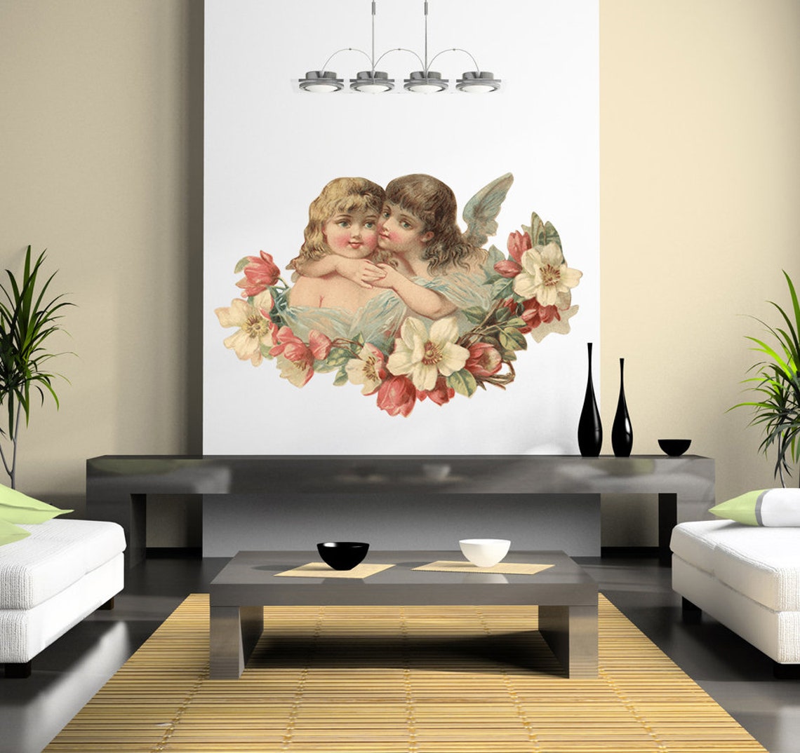 Vintage Angels Decal Vintage Angels Sticker Vintage Angels Etsy