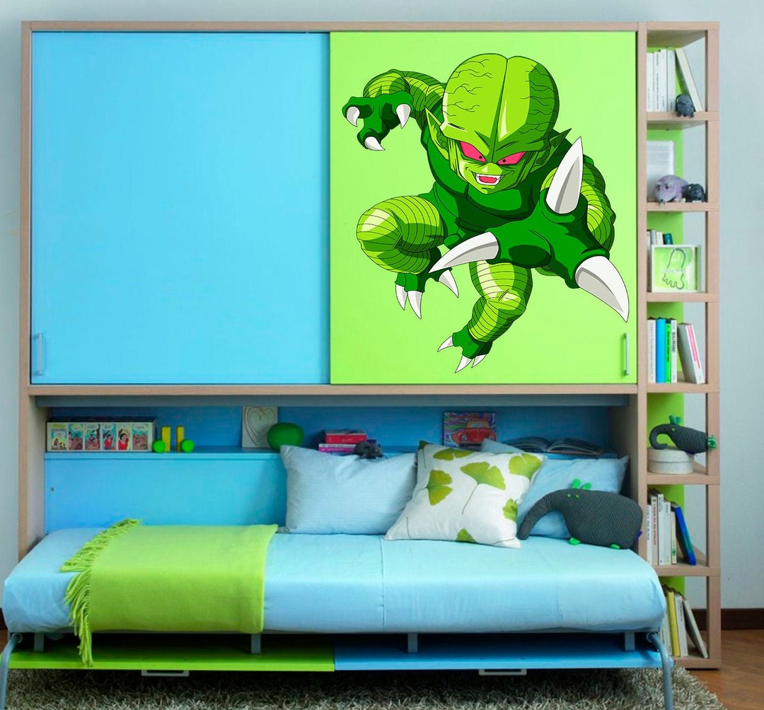 Green Monster Decal, Green Monster Sticker, Green Monster Wall Decor Etsy