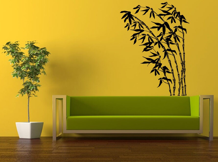 Wall Decal Vinyl Sticker Decals Peal and Stick Cheap Decor Art Bamboo ...