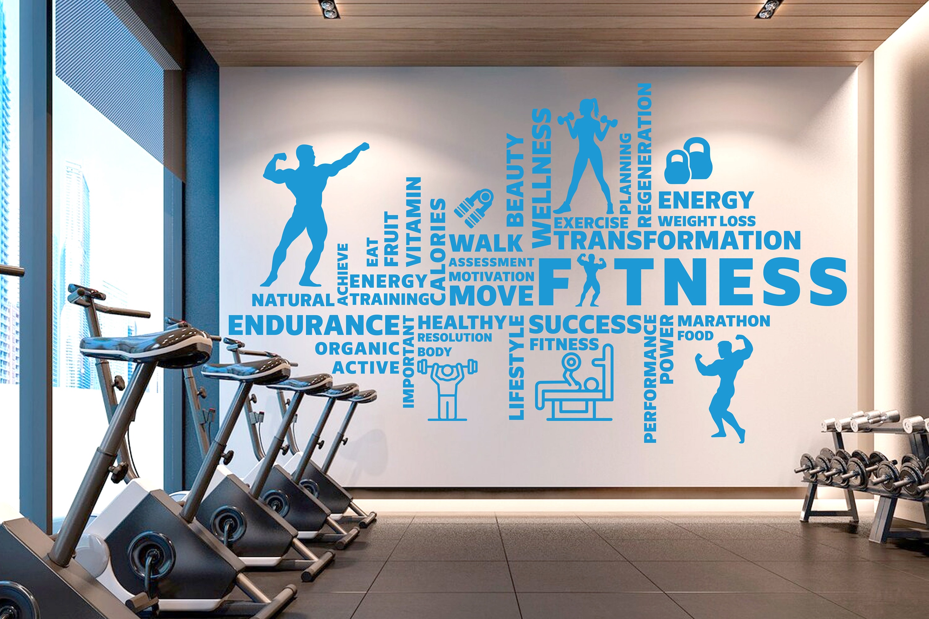 Gym Quote Wall Art Lift Oefening Workout Room Decor Gym Poster Fitness Prints Art Home Gym Motiverende Citaten Decor-P932 - België