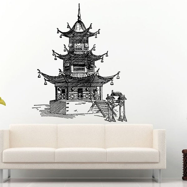 Asian Wall Decal Etsy