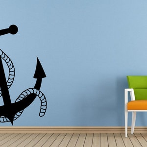 Zeilers oceaan boot schip anker touw Navy Seal zeewering of auto Vinyl Peal en Stick verwisselbare Sticker sticker L1406