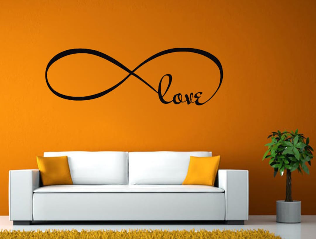 Infinite Love Infinity Sign Symbol Wall Window Vehicle Sticker Decal ...