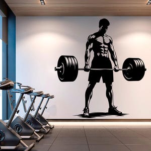 Gym Wall Decor Monster Body Fitness Wall Art Gym Wall Decals Gorilla Wall Decal Crossfit Gifts Home Gym Wall Sticker Gym 613RS