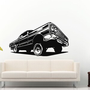 Racing Car Vehicle Tuner Tuning Custom Drifting Automobile Coupe Speed Fast  Wall Decal Vinyl Sticker Mural Room Decor L1174