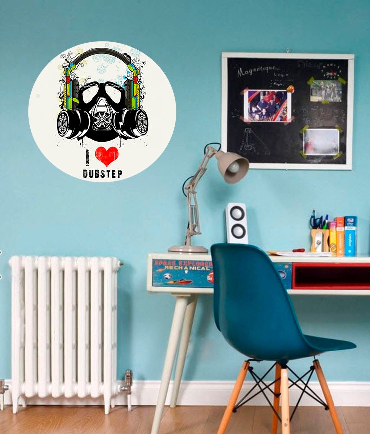 Dubstep Decal, Dubstep Sticker, Dubstep Wall Decor, Dubstep - Etsy