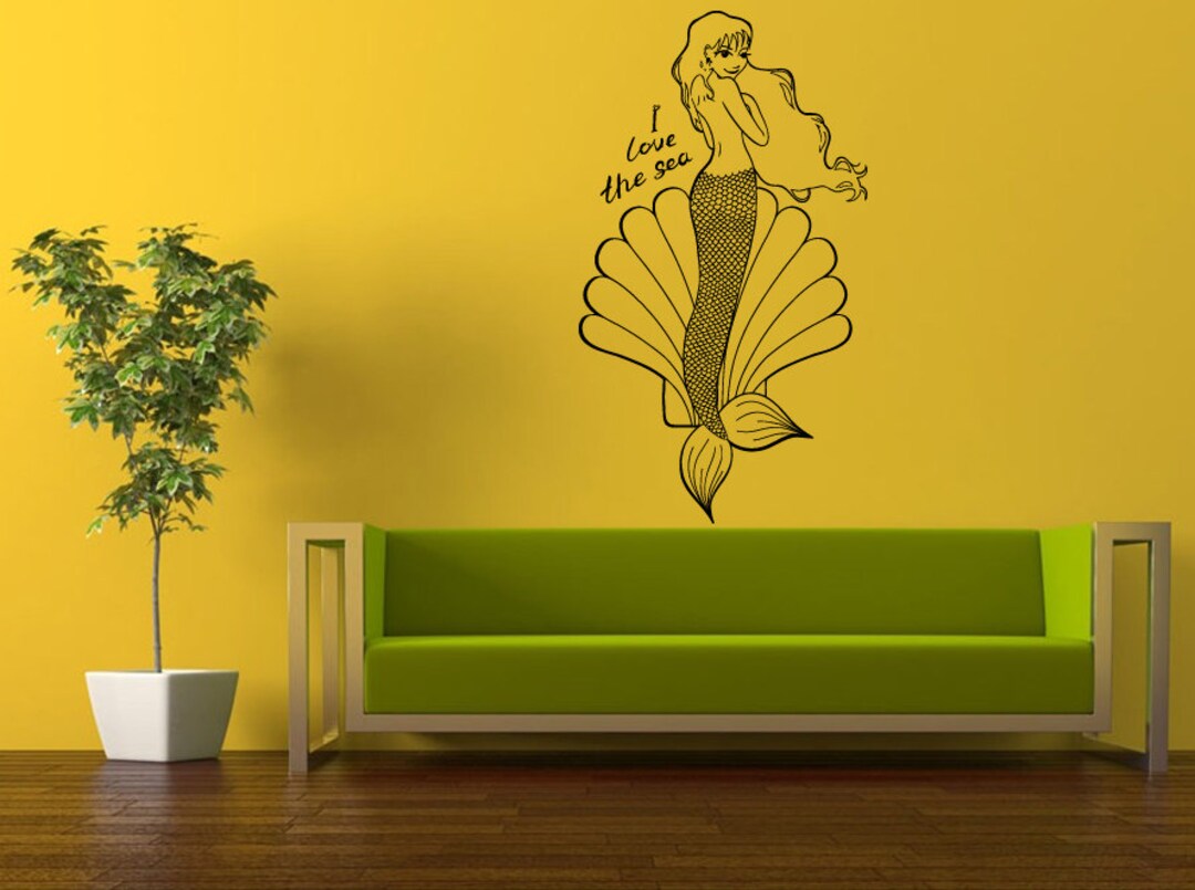 Wall Decal Vinyl Sticker Decals Interior Decor DIY Free Shipping I Love ...