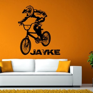 Custom Bike Name Jayke Decal L865 image 1