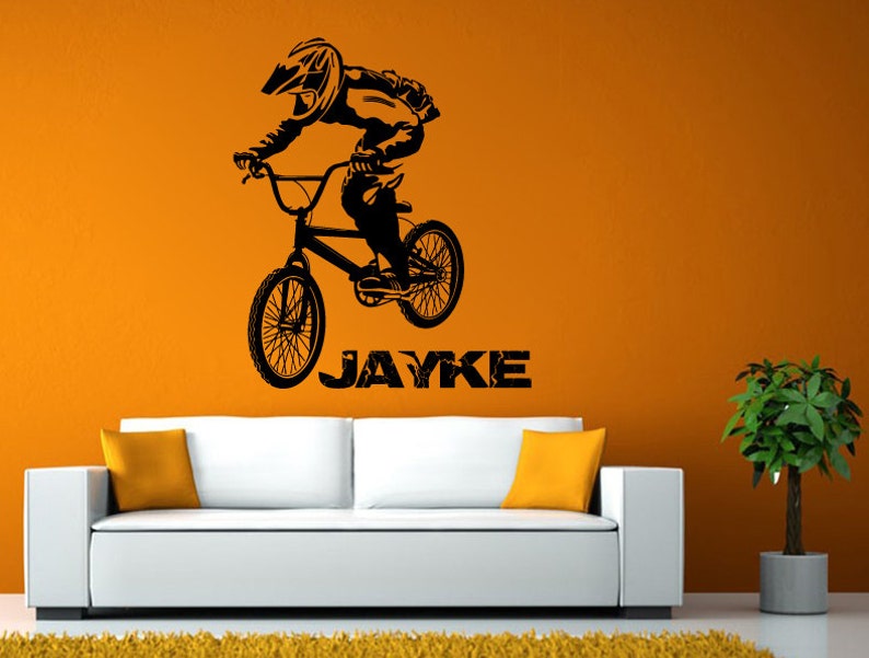 Custom Bike Name Jayke Decal L865 image 1