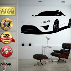 Sport exotische Racing nieuwe oude School Muscle Car voertuig muur Vinyl Sticker muurschildering kamer Decor L1825