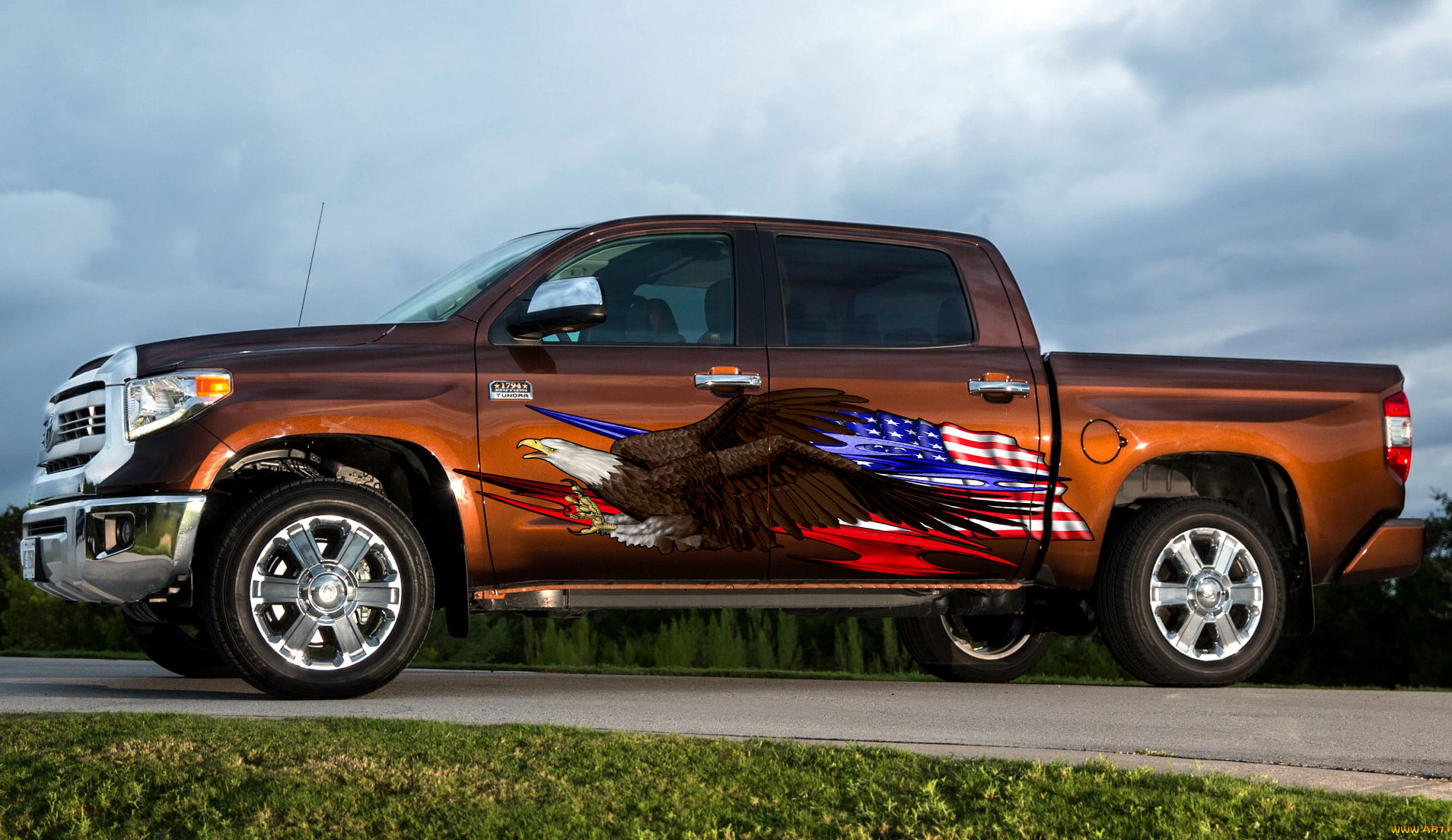 US Flag Car Side Graphics US Pride Car Vinyl Full Color - Etsy