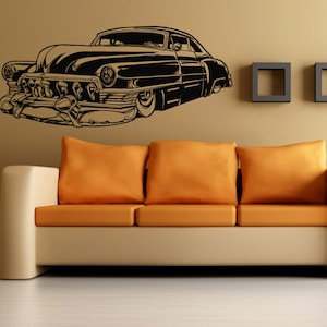 American Muscle Low Rider Racing Sport Cars Wall Window Sticker Decal Vinyl Silhouette Decor L1886