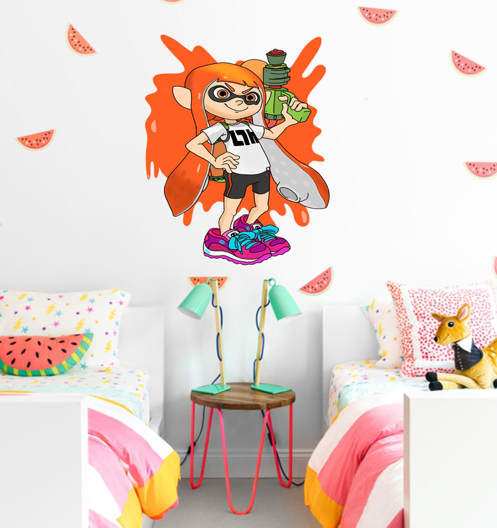 Gamer Girl Sticker Gamer Girl Wall Decor Gamers Room Decor Etsy