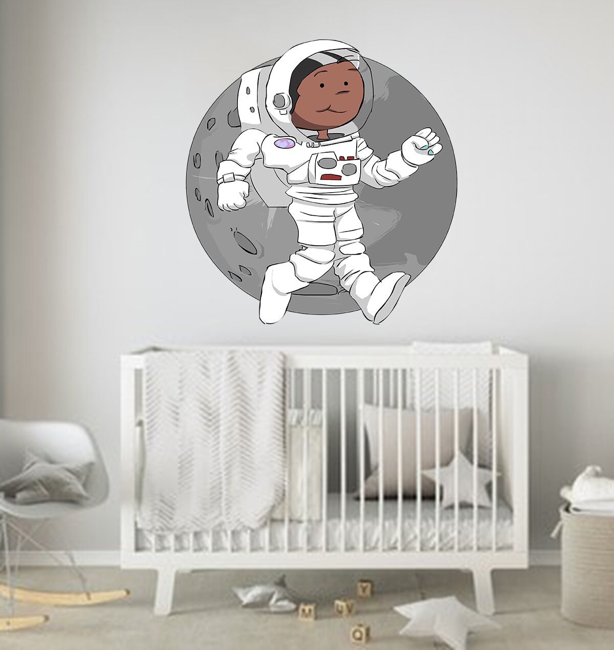 Astronaut Jungen Zimmer Dekor Astronaut Aufkleber Astronaut | Etsy
