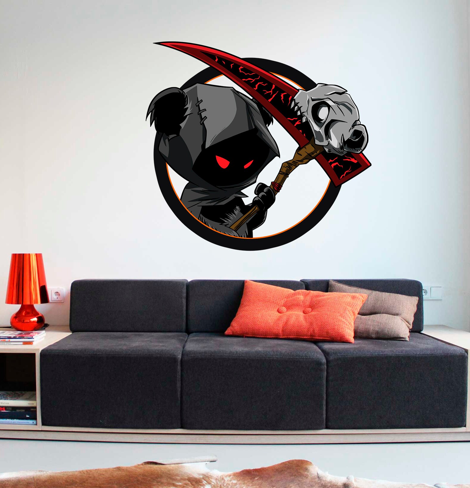 Lampshades Ideal To Match Alchemy Gothic Skull Grim Reaper Wall Decals Stickers Lampshades Ideal To Match Alchemy Gothic Skull Grim Reaper Wall Decals Stickers