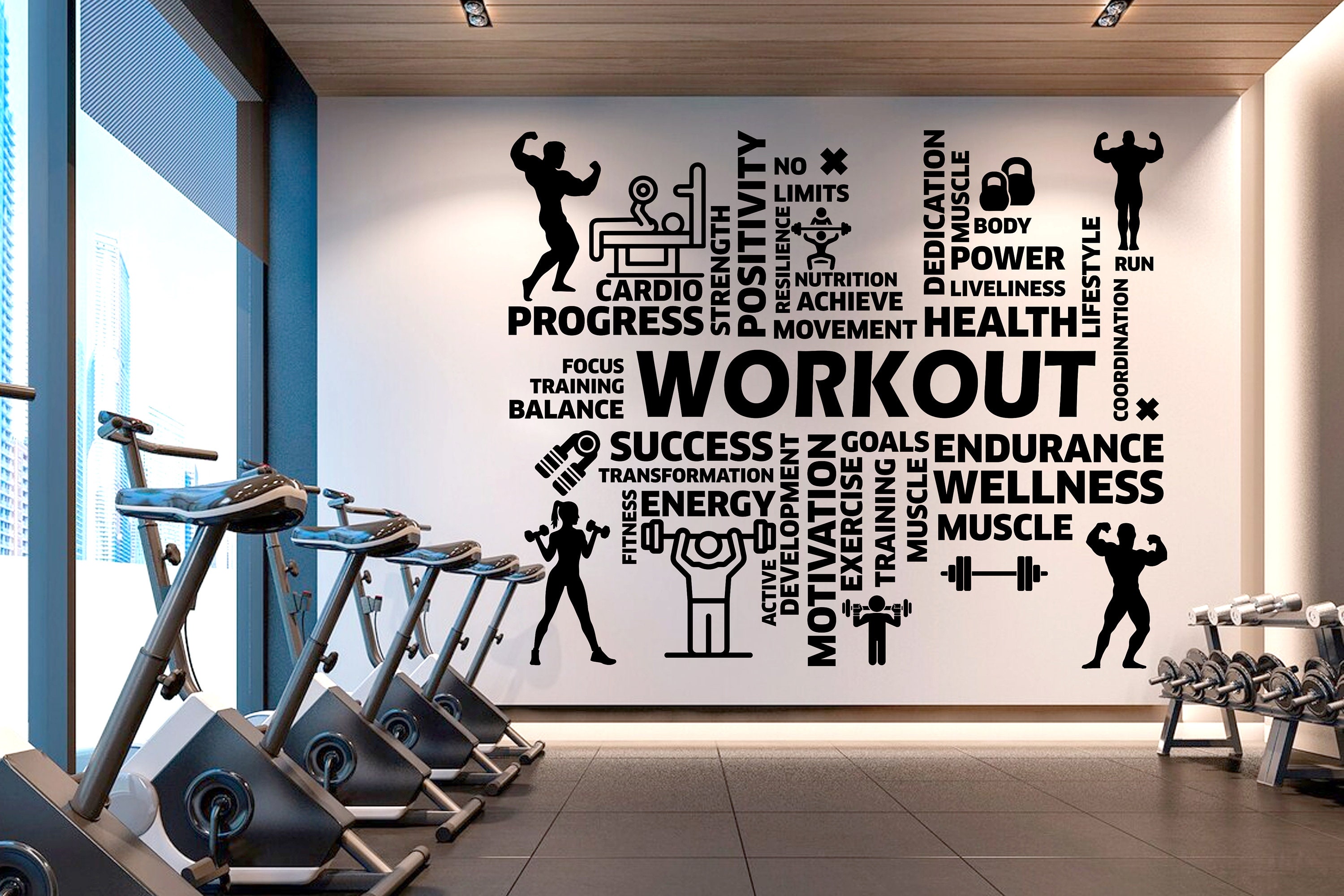 Gym Wall Design