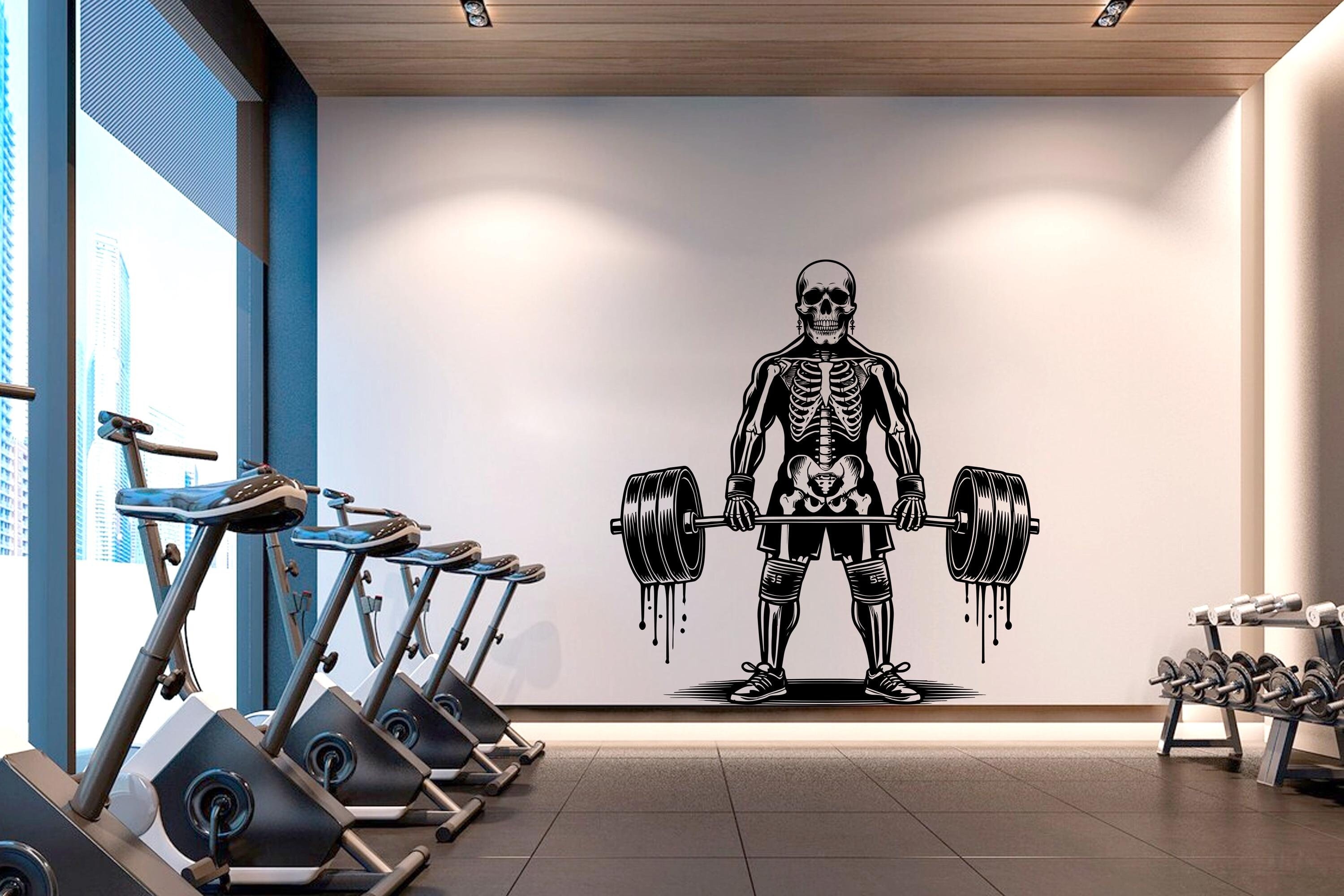 Luxury Gym Gym Interior Design Best Workout Room Colors Skull Gym Wall Decor  Fitness Wall Art, image size:3000x2000