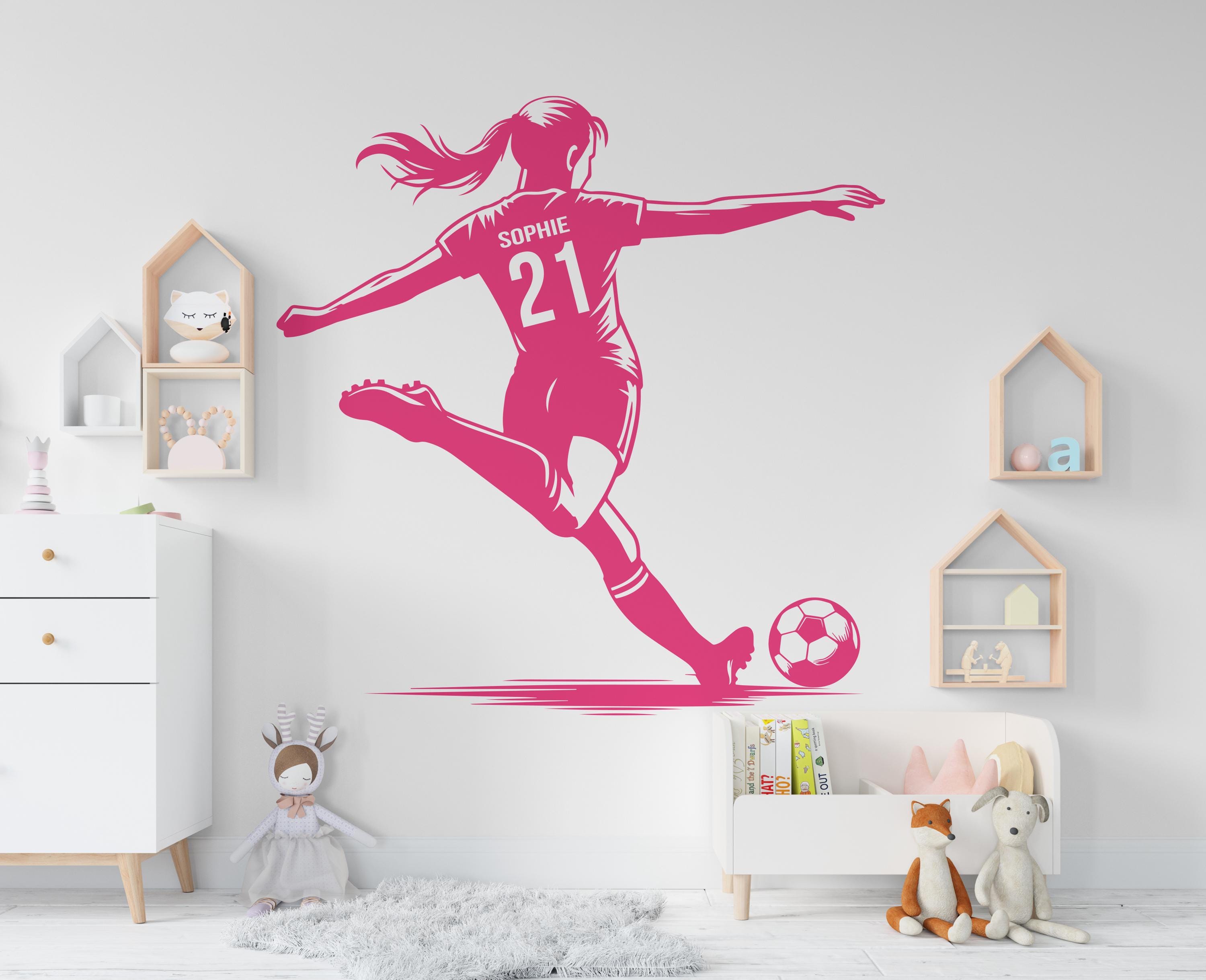 Murale Per Cameretta Ragazzi Gol E Graffiti Con Nome - Foto 13