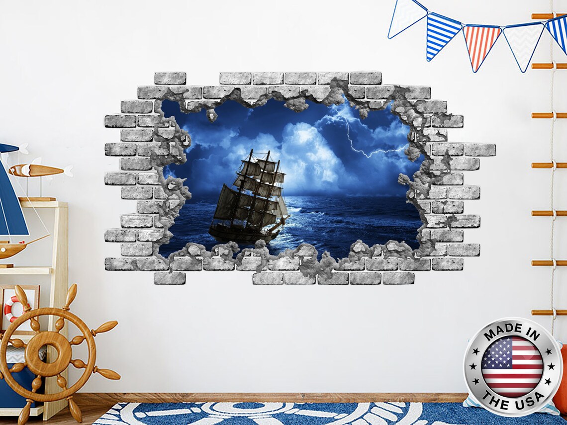 Nautisches Loch in den Abziehbildern. Schiff Vinyl Aufkleber | Etsy