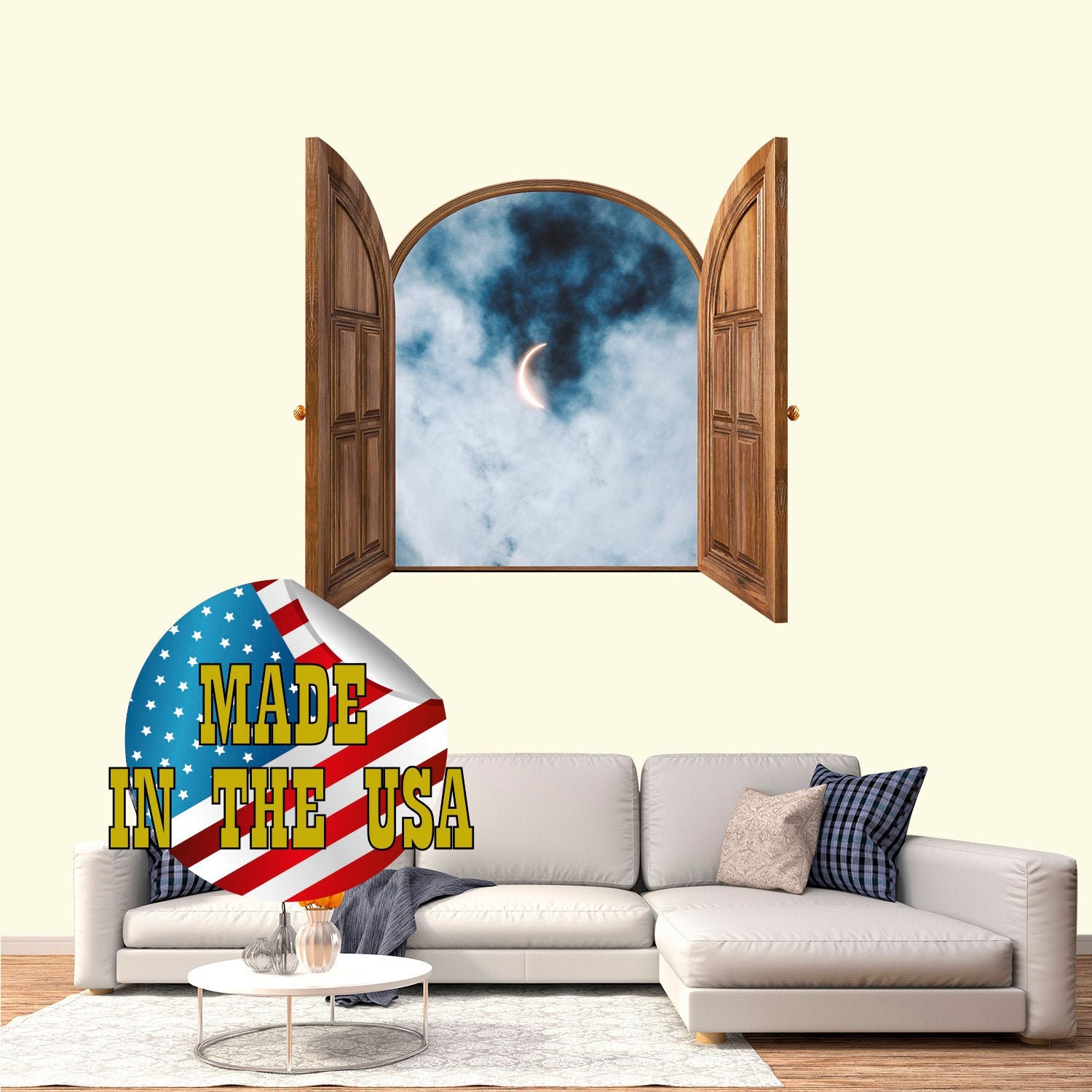 3D Dinosaurs Art Wall Sticker Vinyl Decor With Broken Illusion Effect  Peel-and-stick Dino Porthole Cracked Mural for DIY Enthusiasts 