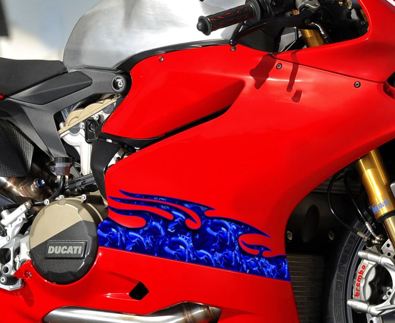 Dragons Decal for Motorcycle Dragons Racing Bike Wrap Decal Etsy