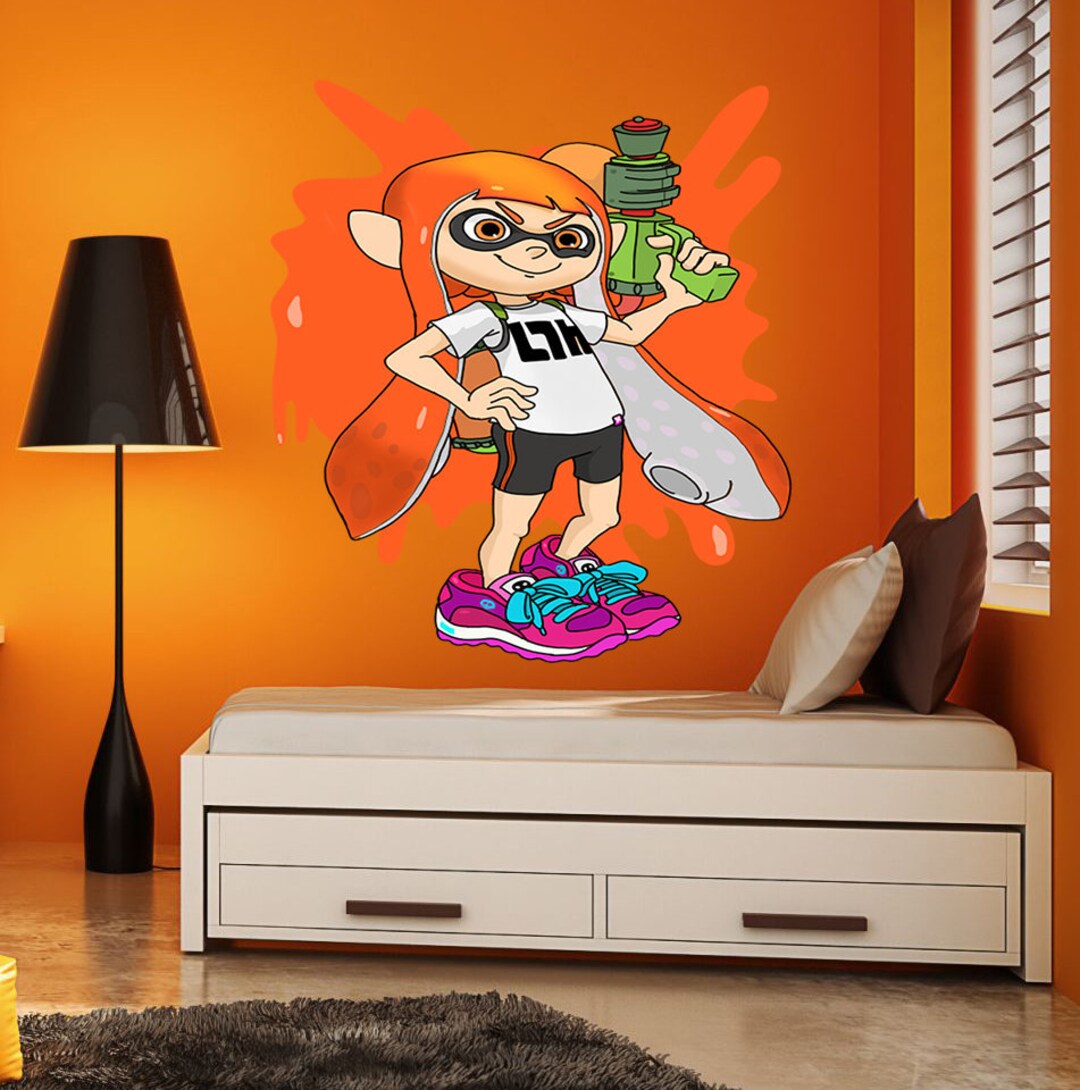 Gamer Girl Sticker, Gamer Girl Wall Decor, Gamers Room Decor Etsy