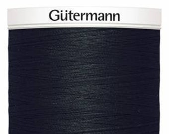 Black Gutermann Coudre-Tout Poly Thread 1000 Mètres