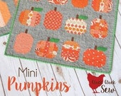 Mini Pumpkins Quilts Pattern by Cluck Cluck Sew