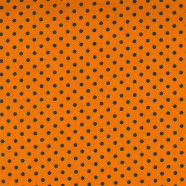 Holiday Halloween Pumpkin Dots - Holiday Essentials by Stacy Iest Hsu for Moda Fabrics