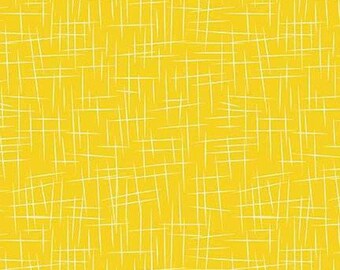 Yellow and White Large Hashtag by Riley Blake Designs