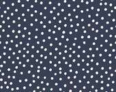 Gingham Foundry Dots in Navy by My Mind's Eye for Riley Blake Designs