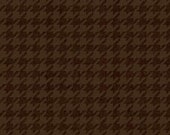 All About Plaids Houndstooth Brown by Blake Designs