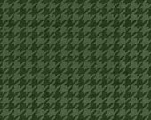 All About Plaids Houndstooth Green by Blake Designs