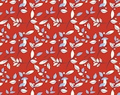 Red White & Bang! Leaves in Red by Sandy Gervais for Riley Blake Designs