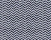 All About Plaids Herringbone Blue by Blake Designs