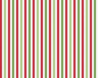 Christmas Stripe 1/8th Inch by Riley Blake