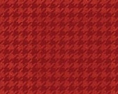 All About Plaids Houndstooth Red by Blake Designs