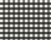 Farmhouse Christmas Gingham in Black by Echo Park Paper Co. for Riley Blake Designs