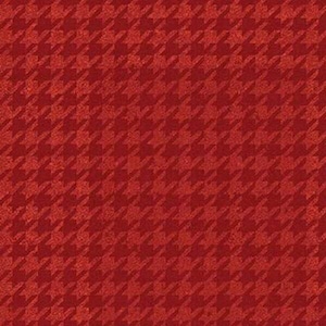 Tudo sobre xadrez Houndstooth Red por Blake Designs