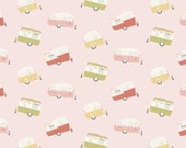 Joy In The Journey Campers in Pink by Dani Mogstad for Riley Blake Designs