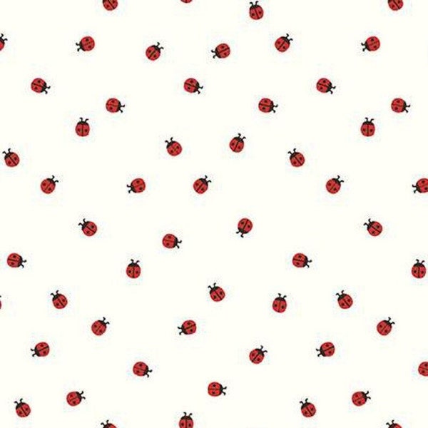 Coccinelle rouge chaude par Riley Blake Designs