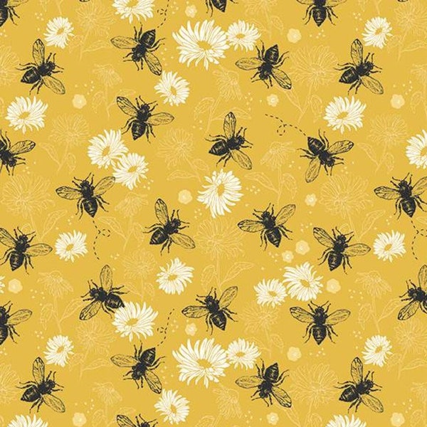 Honey Bee Fabric - Etsy