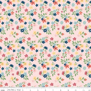 Sew Much Fun Floral in Pink by Echo Park Paper Co. for Riley Blake Designs