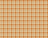 Adel in Autumn Plaid Orange by Sandy Gervais for Riley Blake Designs