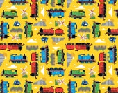 All Aboard with Thomas & Friends Sodor Yellow by Riley Blake Designs
