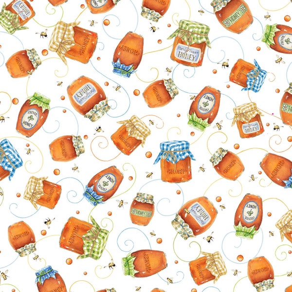 Honey Jar Toss by Sandy Clough for P&B Textiles