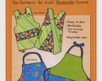 Little Sister and Brother Apron Pattern by Mary's Productions